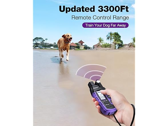 Bousnic B0CWTVJ6XJ Dog Shock Collar