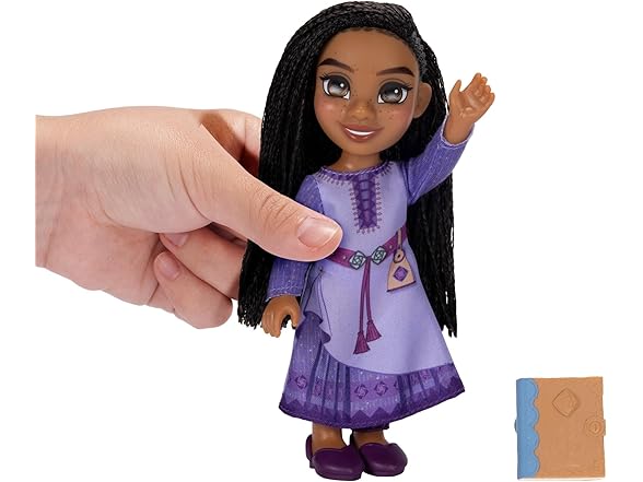 Disney Wish Asha Petite Doll 6 Inches Tall