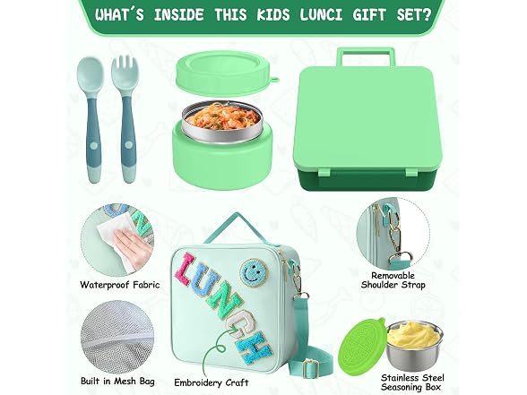 Lunch Box Kids with Thermo Insulated
