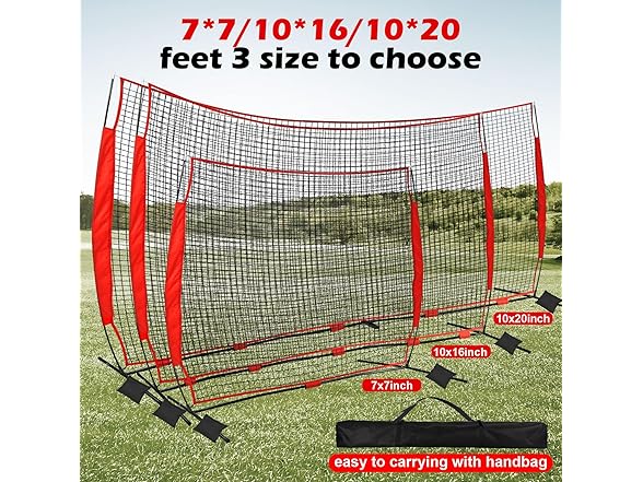 Wiseek 7x7ft Sports Backstop Net
