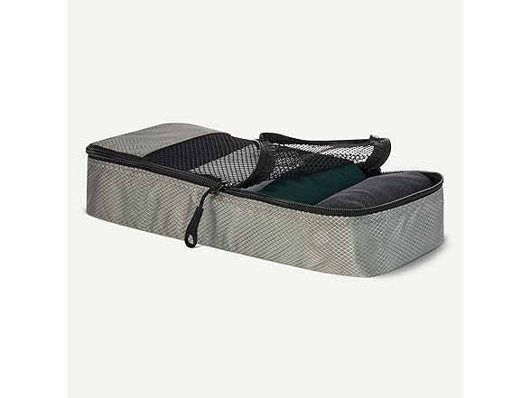 Amazon Essentials 4-Piece Packing Cube Slim, Gray