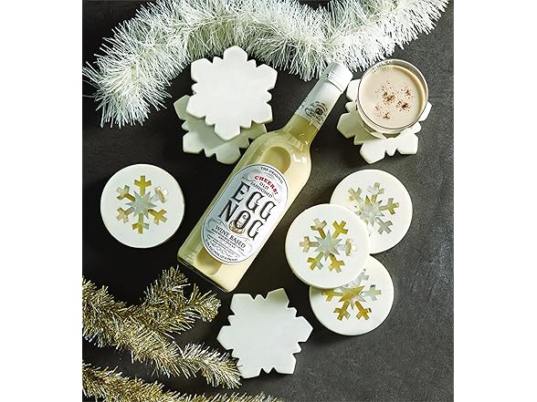 Santa Barbara Design Studio Marble Coaster Set