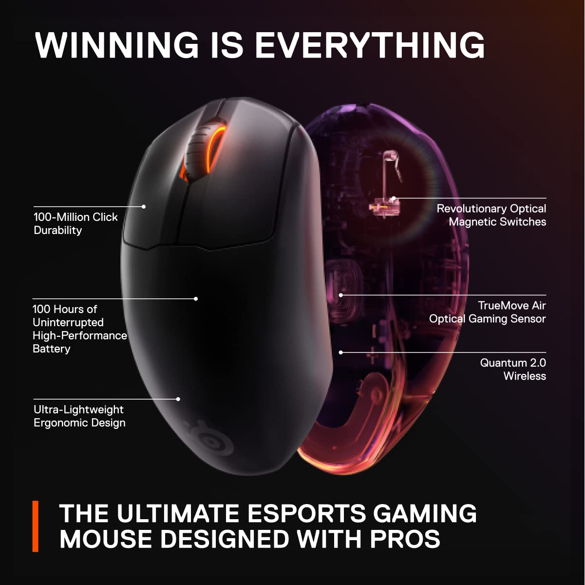 SteelSeries Prime eSports Gaming Mouse - Gallery 14