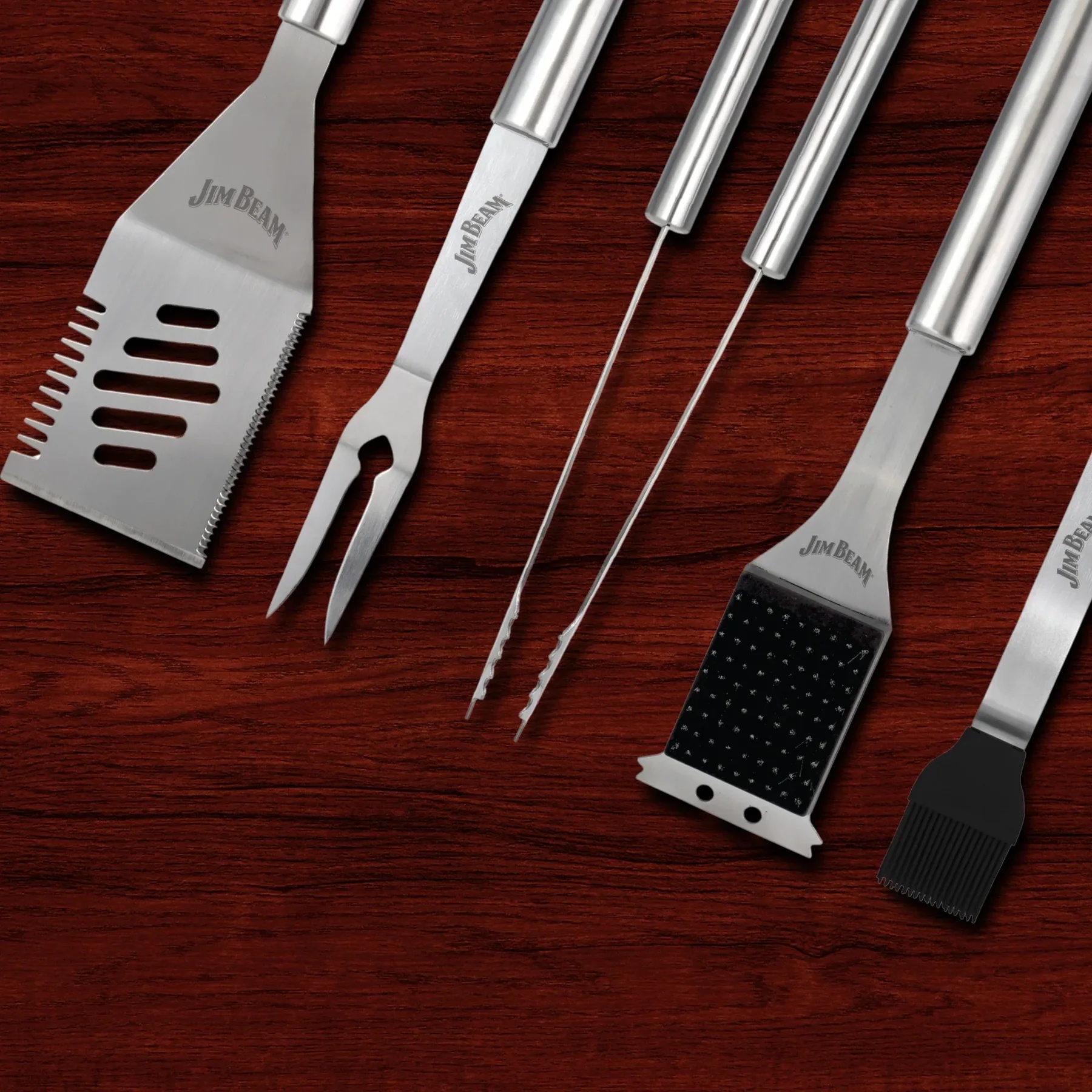 Jim Beam 5-Piece BBQ Tool Set - Gallery 10
