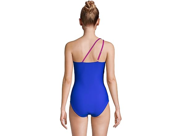 Lands' End Women (10) Tummy Control One Swimsuit
