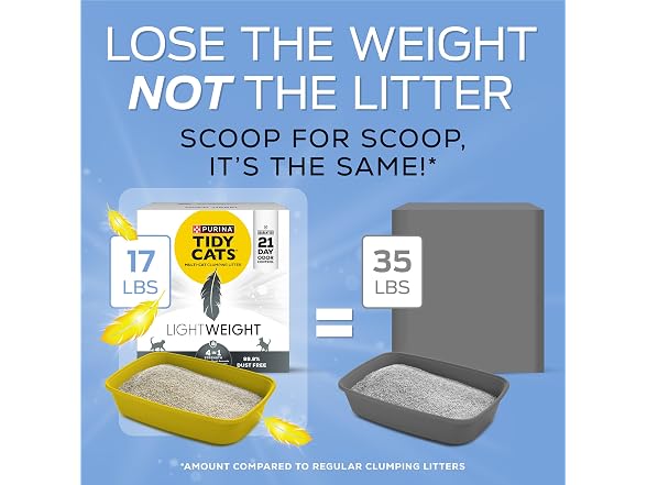 Purina Tidy Cats LightWeight 4-in-1 Strength