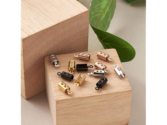 Pandahall 160Pcs 304 SS Folding Crimp Cord - Gallery 4