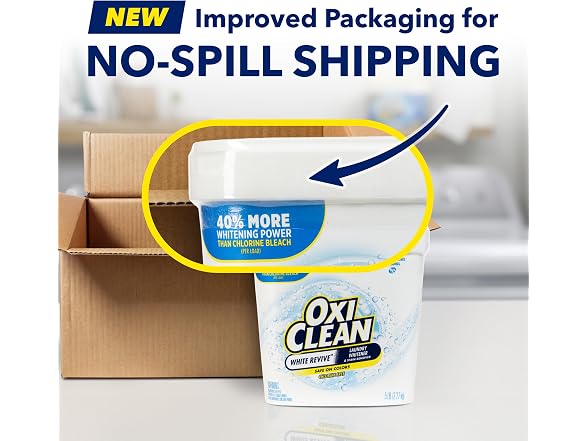 OxiClean White Revive Laundry Whitener and Stain