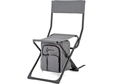 $14.99, Was $47.99, 68% Off! ARROWHEAD OUTDOOR Backrest Stool w/ Cooler Bag dealfomo