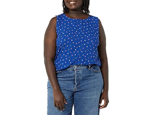 Amazon Essentials Women Regular-Fit Sleeveless Top