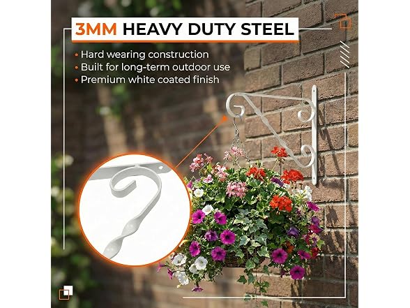Gardenised Classic Scroll-Design, Set of 2