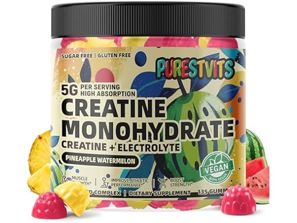 PURESTVITS Creatine Monohydrate Gummies