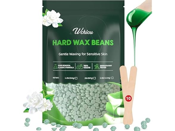 Hair Removal Wax, 2lb Wax Beads
