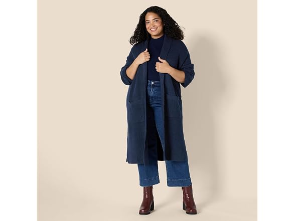 Amazon Essentials Women Cotton Blend Cardigan