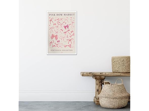 Dcvjiy Trendy Canvas Pink Bow