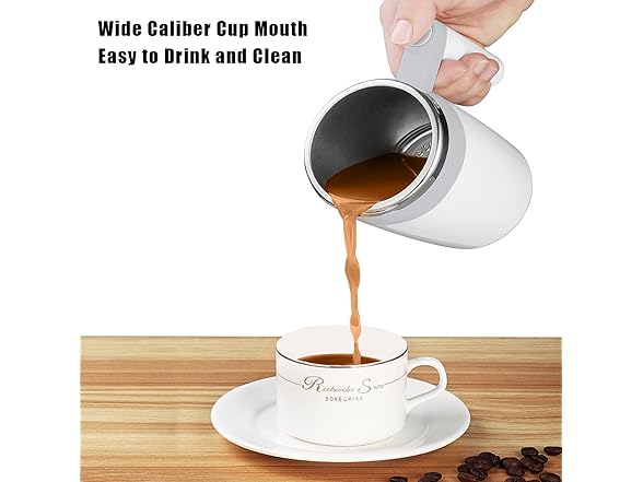Rechargeable Self Stirring Mug