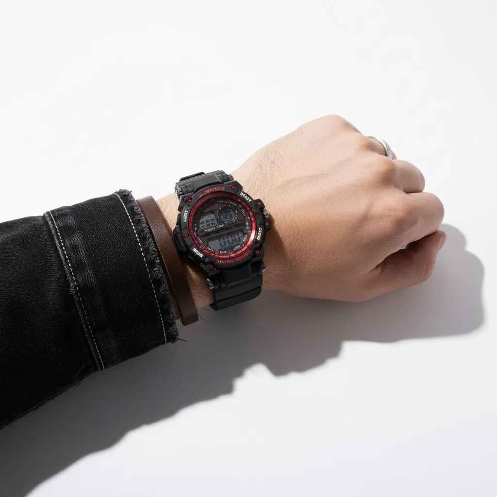 Mens C-Sport Digital Watch - Gallery 16