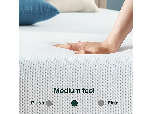 ZINUS 6" Green Tea Memory Foam Queen