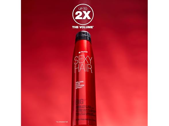 (2 Pack) Sexy Hair Big Volume Flex Texture Spray, 1.5 oz