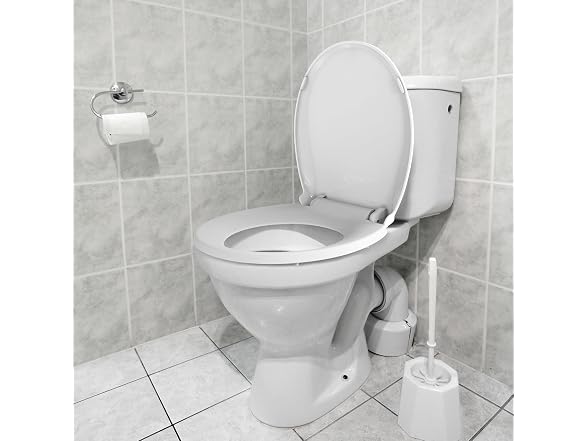 Garvee 19 in Toilet Seat with Cover Soft Close