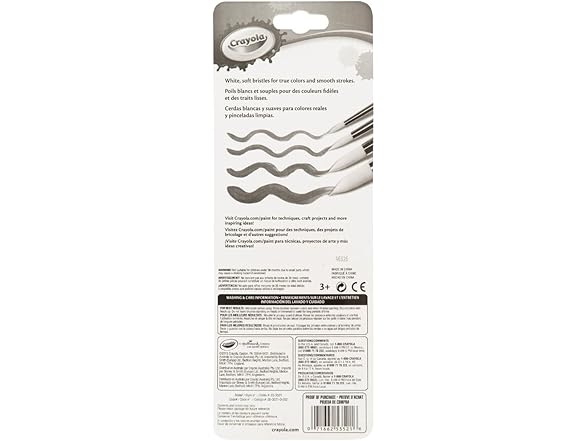 Crayola Paint Brushes 4ct
