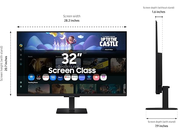 Samsung 32"  Monitor |  LS32FM502ENXZA