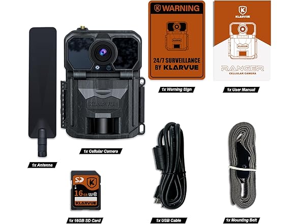 KLARVUE Cellular Trail Camera