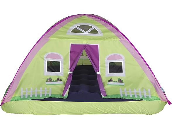 Pacific Play Tents 19601 Kids Cottage House Bed Tent Playhouse