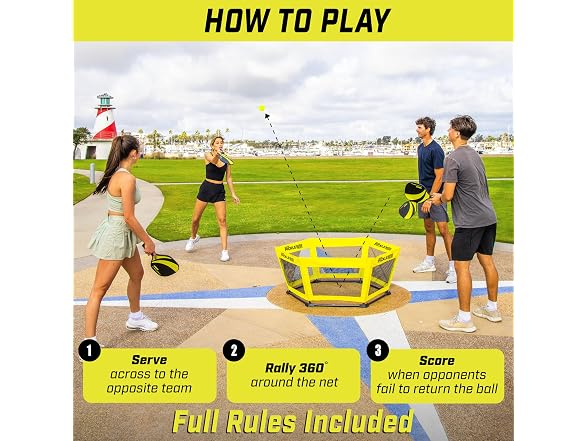 GoSports Pickle 360 Hardcourt Game Set