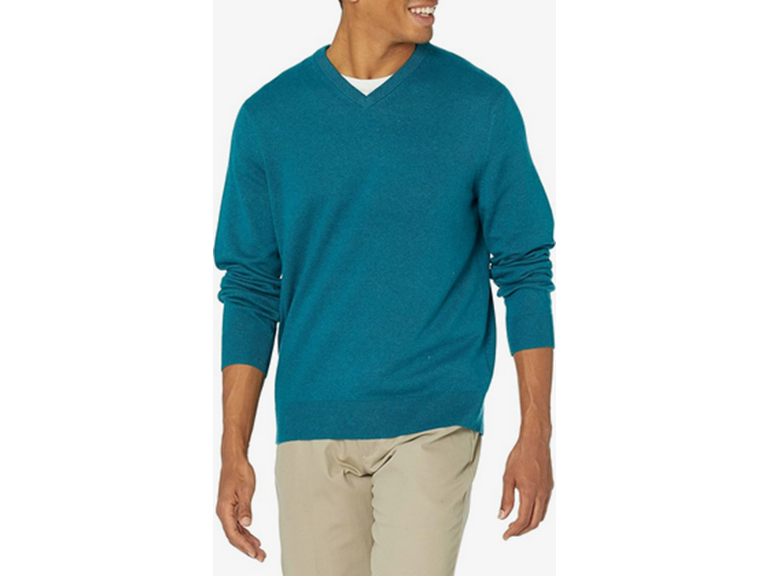 Amazon Essentials Men's V-Neck Pullover Sweater