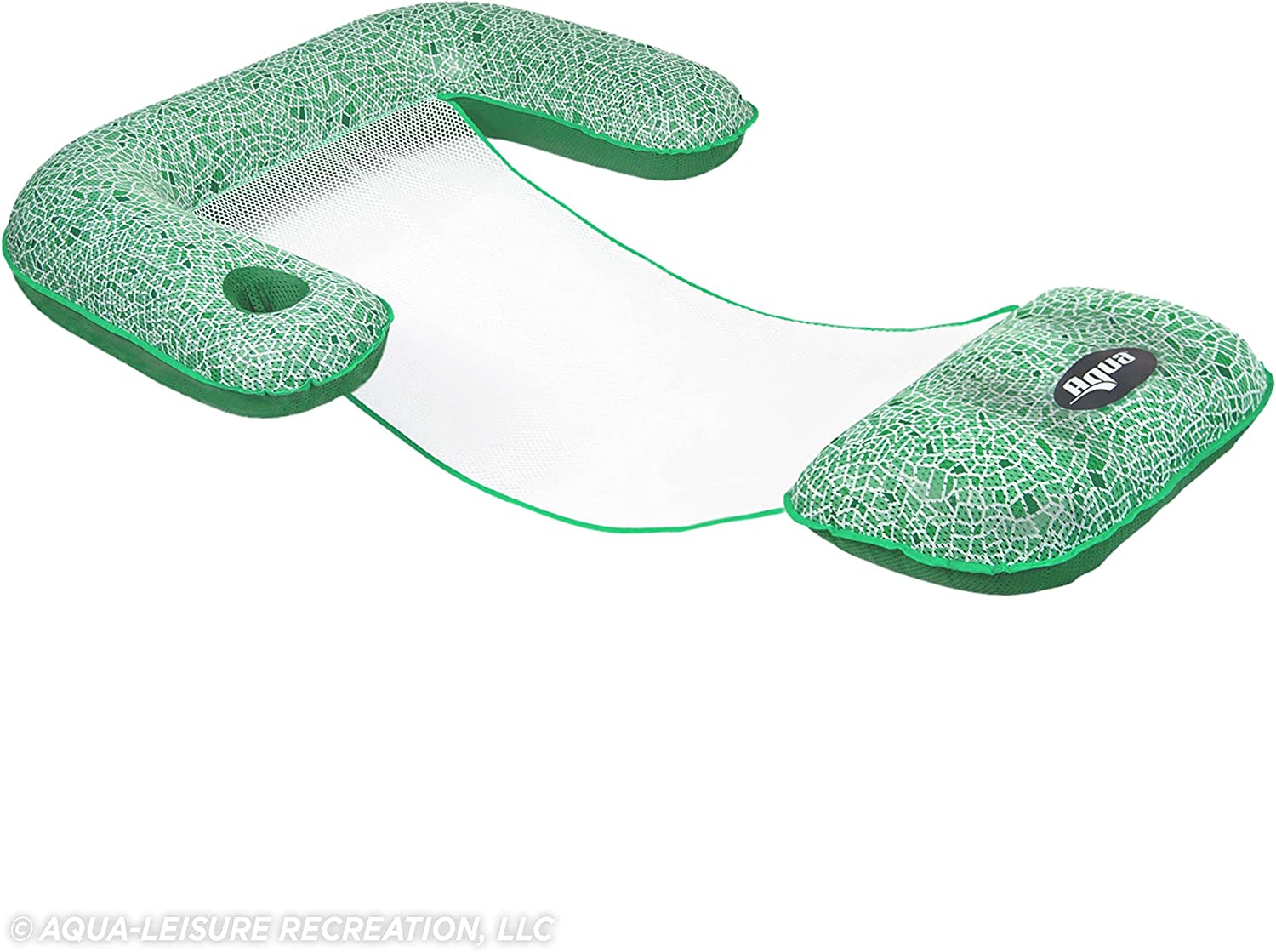 Aqua Mosaic Pool Float Green - Gallery 6