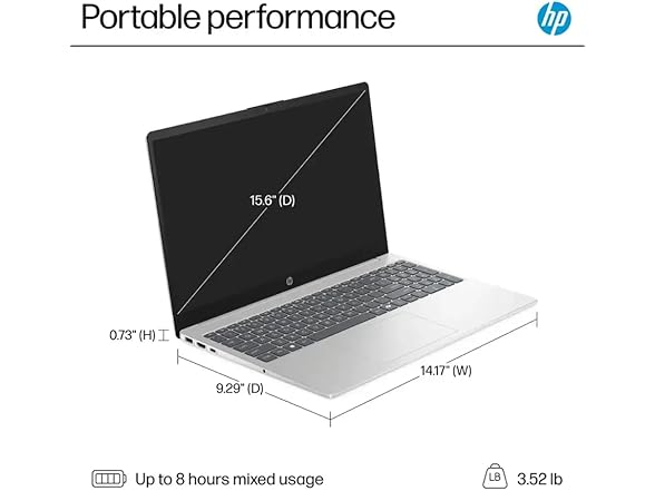 HP 15.6" Touchscreen Laptop