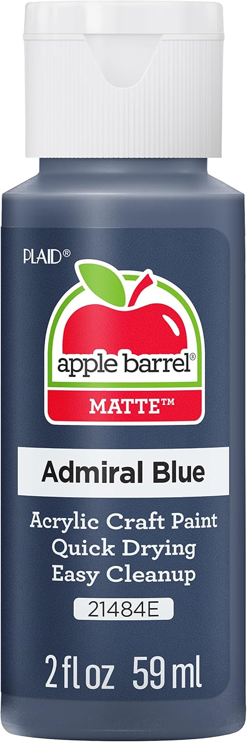 Apple Barrel Acrylic Paint 2oz Admiral Blue - Gallery 9