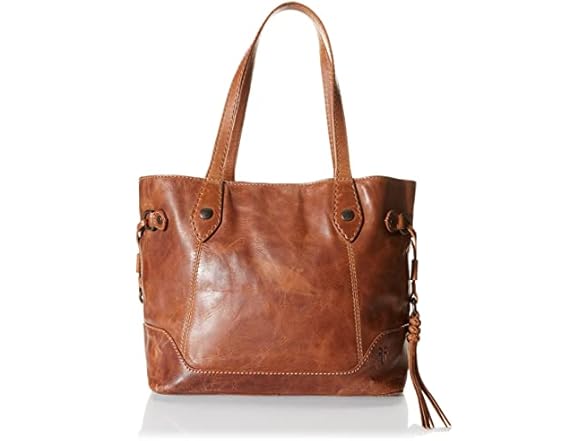 Frye womens Melissa Carryall Tote, Cognac