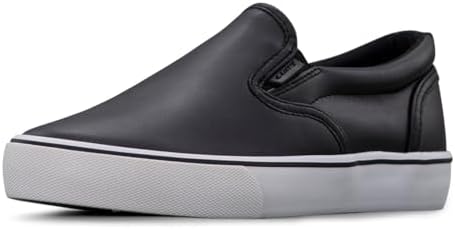 Lugz Women's Clipper LX Shoe, Black/White, 7.5 M US