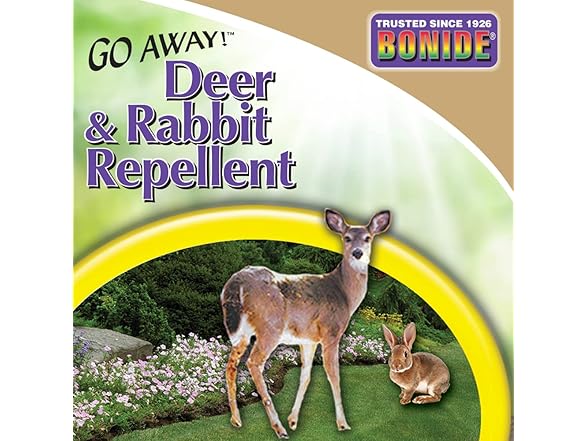 Bonide Go Away! Deer & Rabbit Repellent Granules