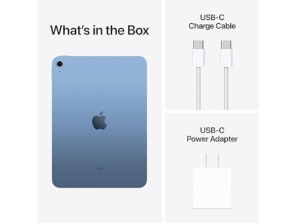 Apple IPAD.10-256GB-BLUE Apple iPad 10 256GB Blue WiFi  (Open Box)