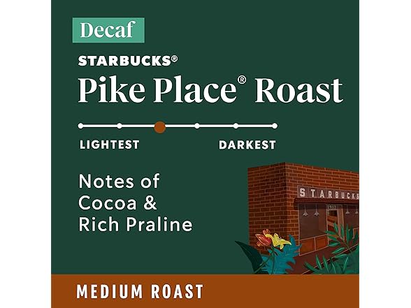 Starbucks Decaf Pike Place, 12oz