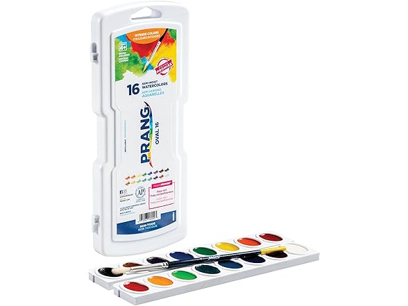 Prang Oval Pan Watercolor Paint Set
