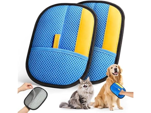 JGLXF Pet Hair Removal Gloves