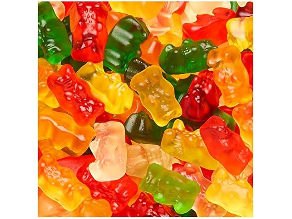 1PK HARIBO Gummi Candy, Original Goldbears, 10 OZ