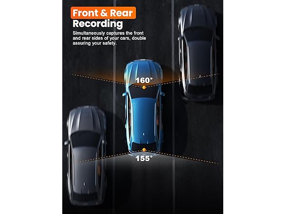 Affver 4K Dash Cam | 3.59" Screen | 64GB DS