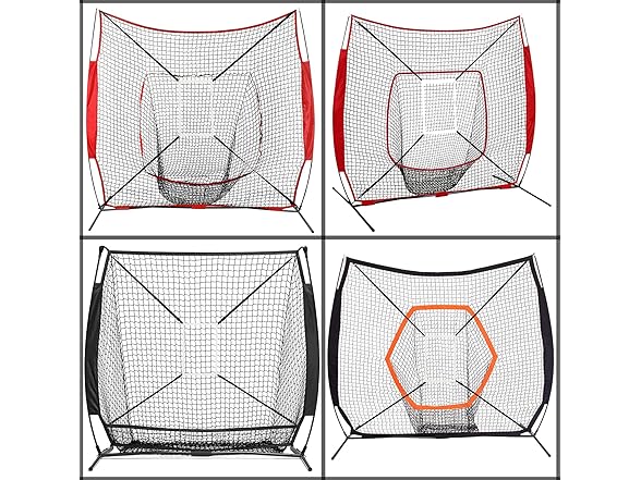 AOLIGEIJS Baseball Net Strike Target