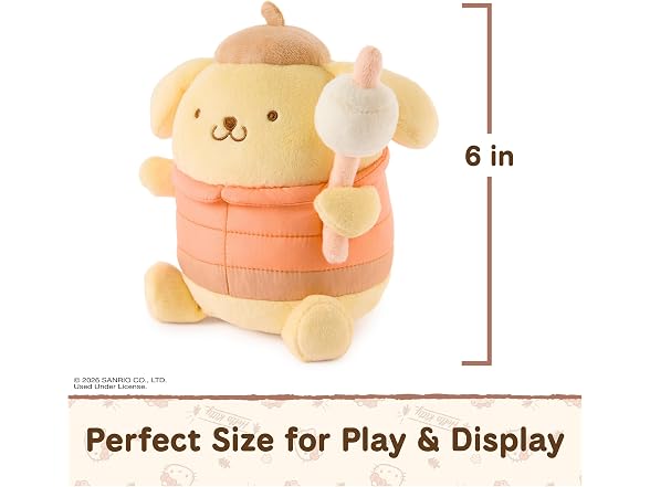 GUND Sanrio Pompompurin 6-Inch Plush Toy