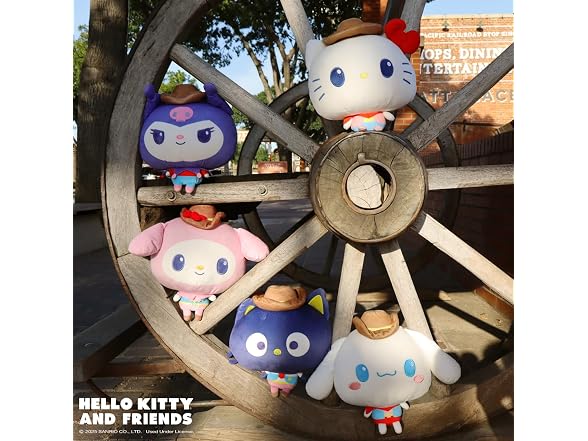 TeeTurtle Cloudheads Sanrio Cowboy Chococat Cuddly 8 Inch Plushie