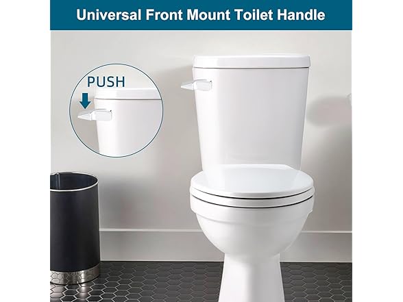 2 Pack Toilet Handle Replacement Kit