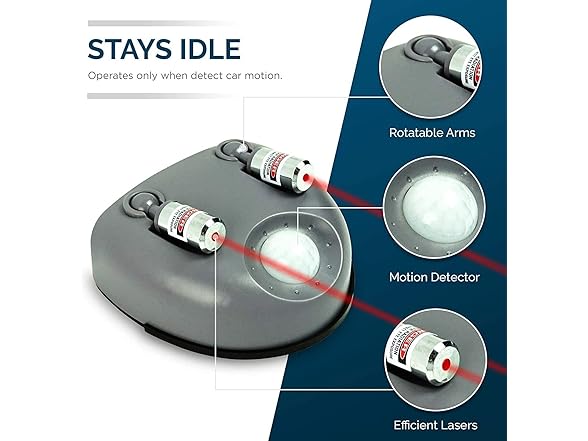 Zone Tech EL0025 Garage Parking Assist Guide
