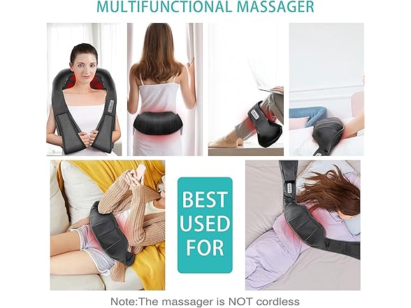 AERLANG Shiatsu Back and Neck Massager