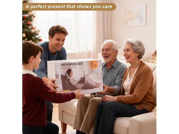 Axelrod 6-Pc Orthopedic Bed Wedge Set