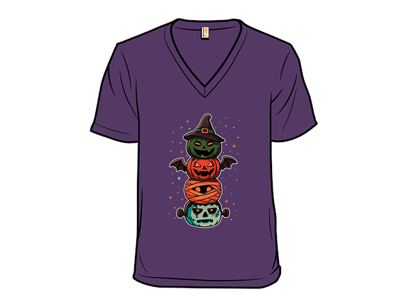 Pumpkin totem